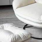 Sol Swivel Chair With Footstool