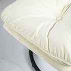 Sol Swivel Chair With Footstool