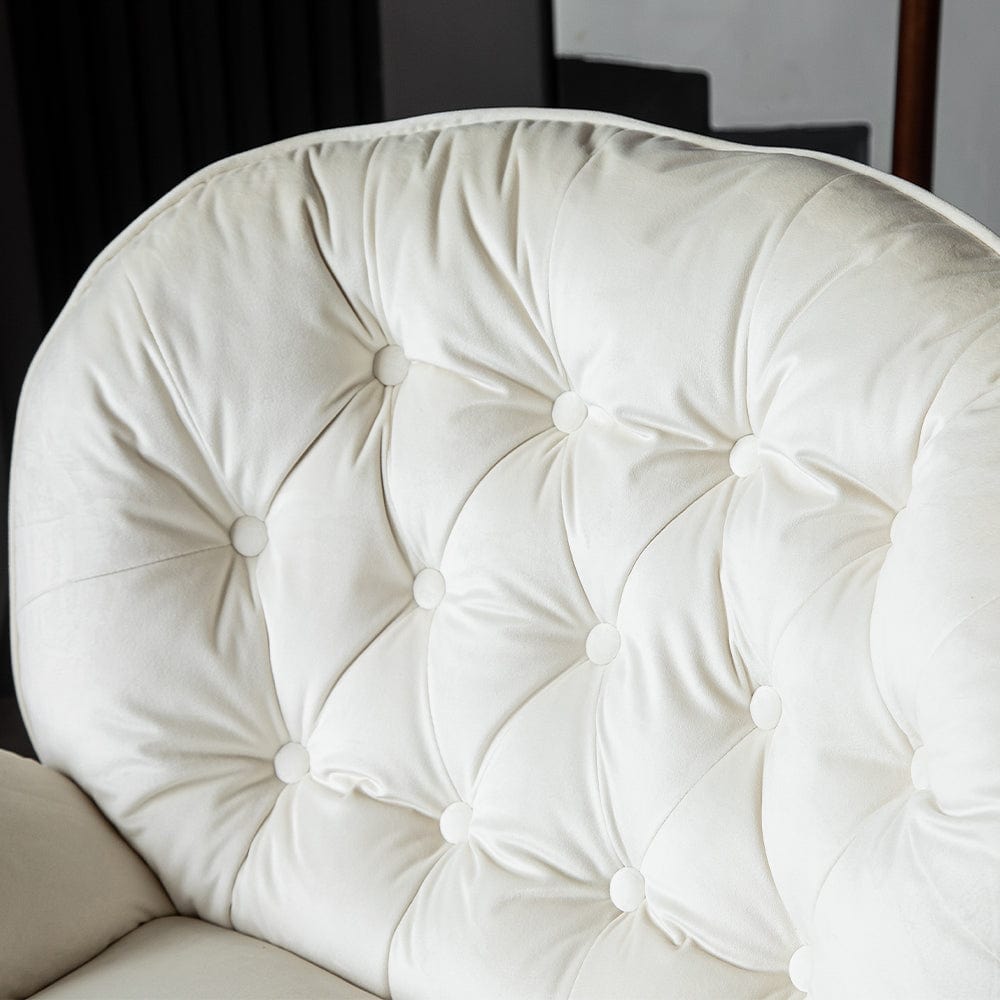 Sol Swivel Chair With Footstool