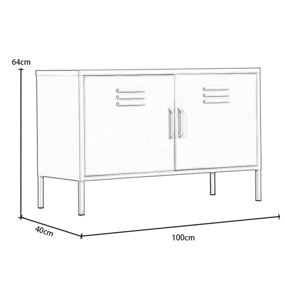 Lokki®  TV Stand Cabinet Sideboard With Adjustable Shelf