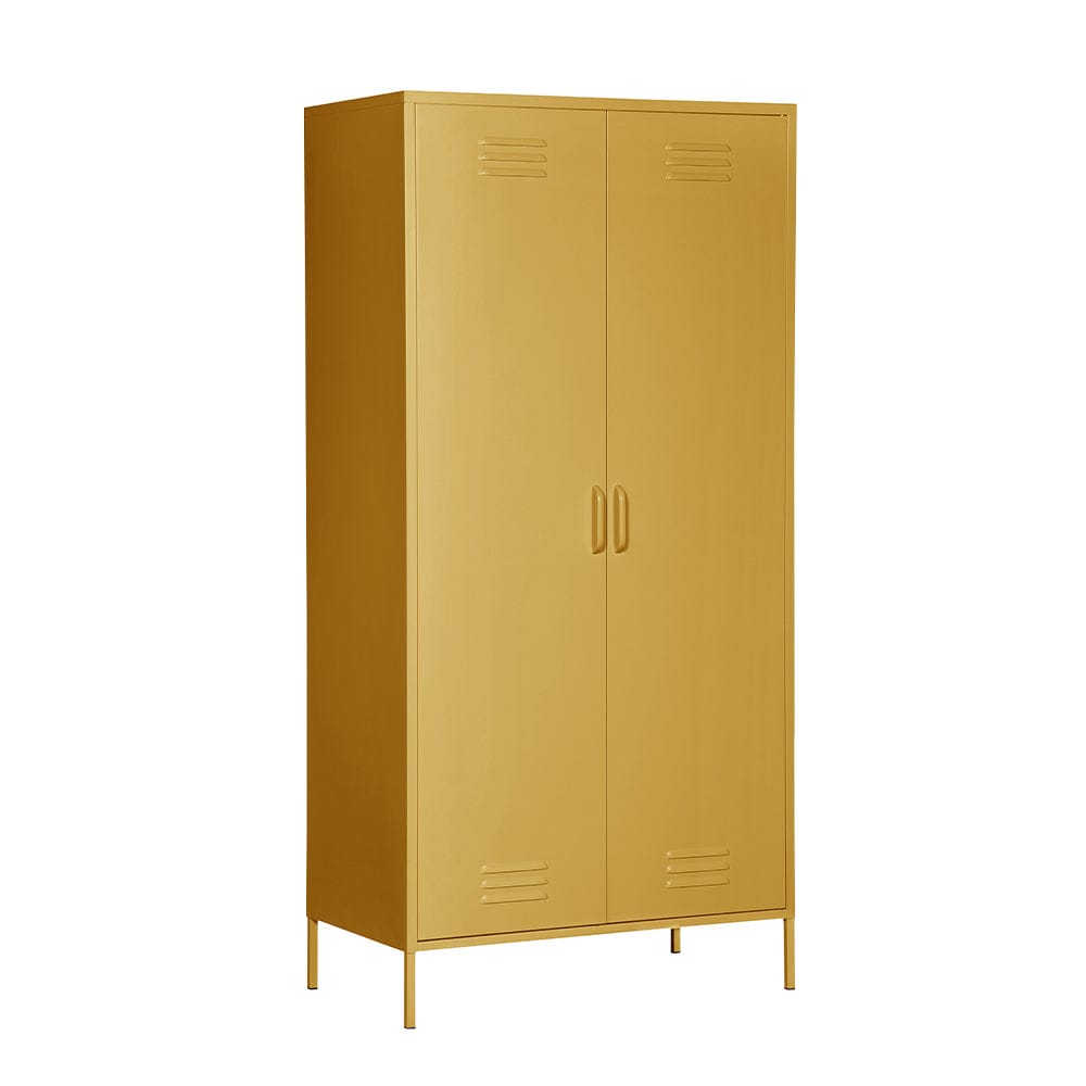 Lokki® 2 Doors Wardrobe Storage Locker cabinet With Adjustable Shelf