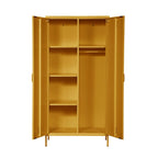 Lokki® 2 Doors Wardrobe Storage Locker cabinet With Adjustable Shelf