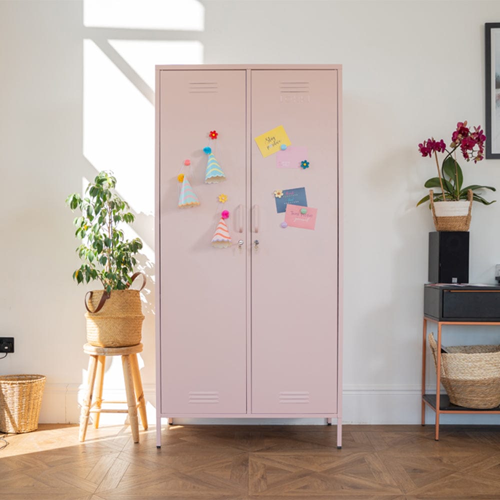 Lokki® 2 Doors Wardrobe Storage Locker cabinet With Adjustable Shelf