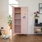 Lokki® 2 Doors Wardrobe Storage Locker cabinet With Adjustable Shelf