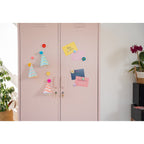 Lokki® 2 Doors Wardrobe Storage Locker cabinet With Adjustable Shelf