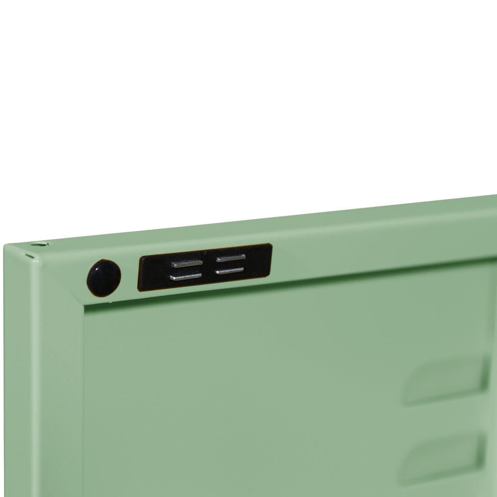 Lokki® 2 Doors Wardrobe Storage Locker cabinet With Adjustable Shelf