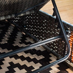 Vancouver Rattan Sun Lounger Set In Grey