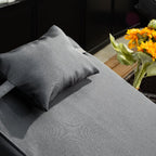 Vancouver Rattan Sun Lounger Set In Grey