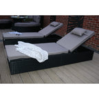 Vancouver Rattan Sun Lounger Set
