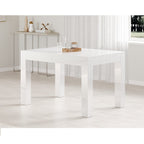 Agata 120cm - 240cm Transformer Table High Gloss Extending Dining Table