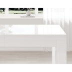 Agata 120cm - 240cm Transformer Table High Gloss Extending Dining Table