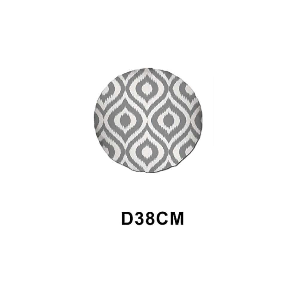 Ashcraft Waterproof Scatter Cushion Set in Grey Pattern