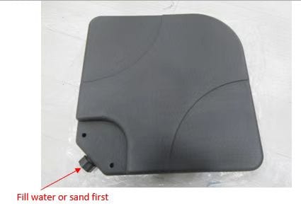 Roma 3.5M Cantilever Parasol with Solar LED lights